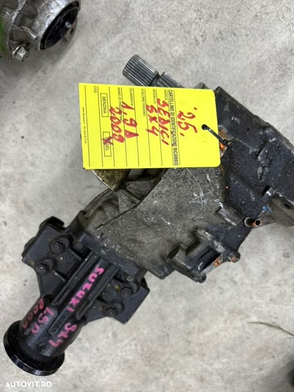 Cutie transfer, grup diferential fata, SUZUKI SX4, FIAT SEDICI 1,9 jtd 4x4 an 2009 - 5