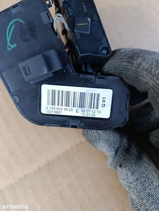 MERCEDES W246 B KLASA PANEL PRZEŁĄCZNIK FOTELA LEWY PRZÓD A1669053900 - 3