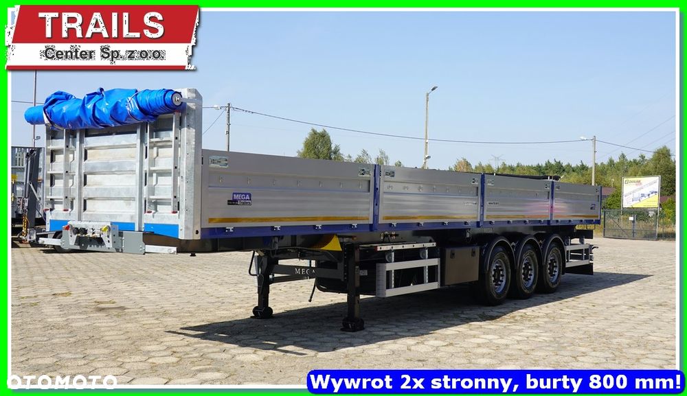Inny Wywrotka 2x strony, platforma 12,60 m, burty ALUM 600/800 mm !!! - 15