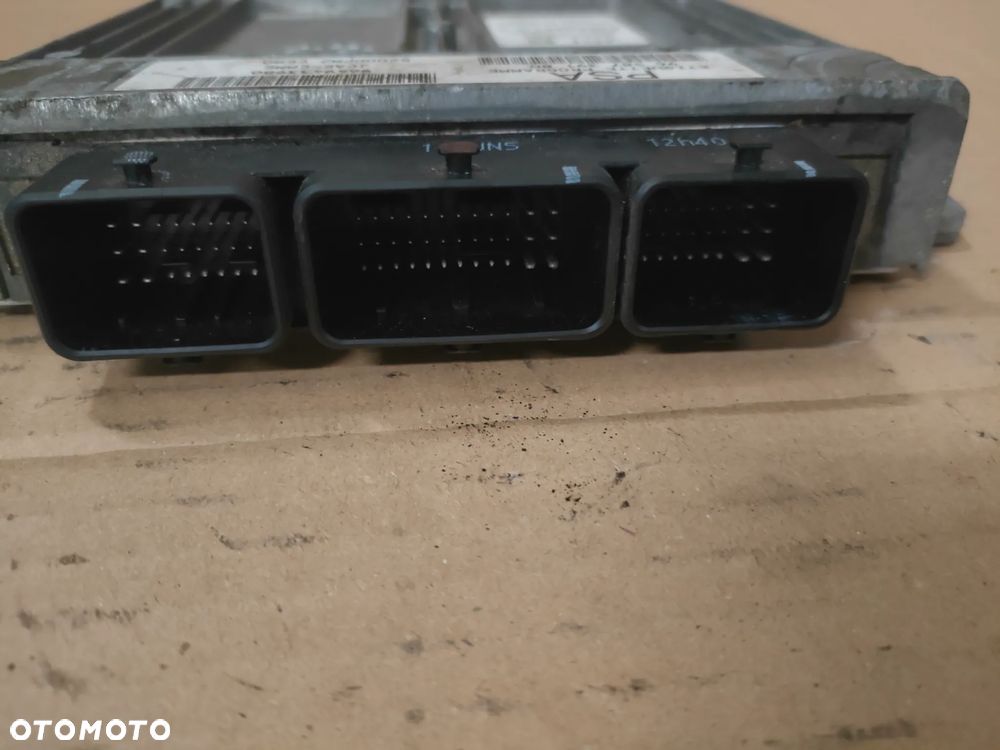 Citroen C3 I PLURIEL 1,1 Sterownik Silnika 9658739180 - 4