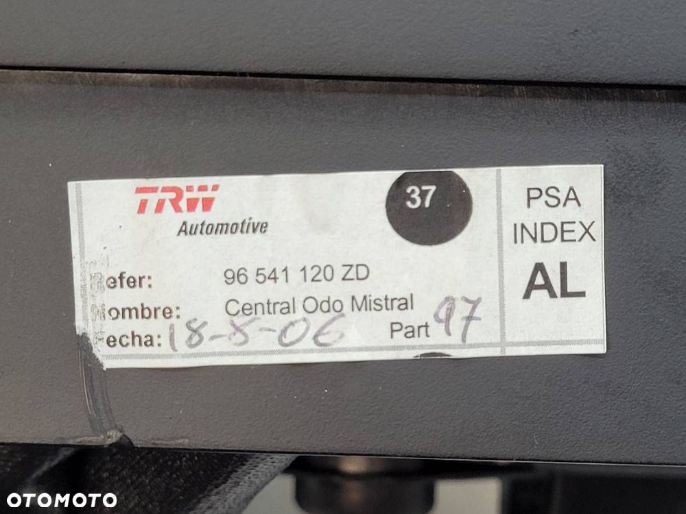 KRATKA NAWIEWU ŚRODKOWA DEKOR SCHOWEK CITROEN C4 GRAND PICASSO I 96541120 - 10
