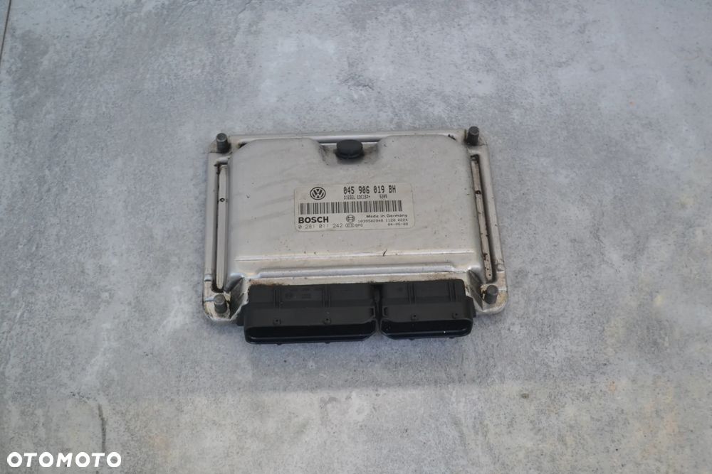 VW AUDI SEAT SKODA 1,4 TDI KOMPUTER STEROWNIK SILNIKA 045906019BH 0281011242 - 1