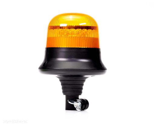 Lampa ostrzegawcza LED na trzpieniu, 12-36V, błysk podwójny, szybkozłącze