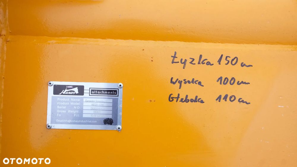 łyżka ażurowa do koparki przesiewania ziemi gruzu - 3
