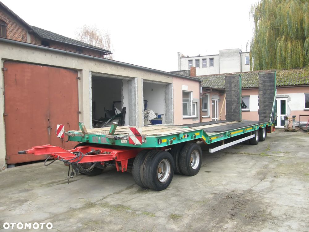 Goldhofer TU4 2010 długa 4 osiowa przyczepa niskopodwoziowa z Niemiec - 6