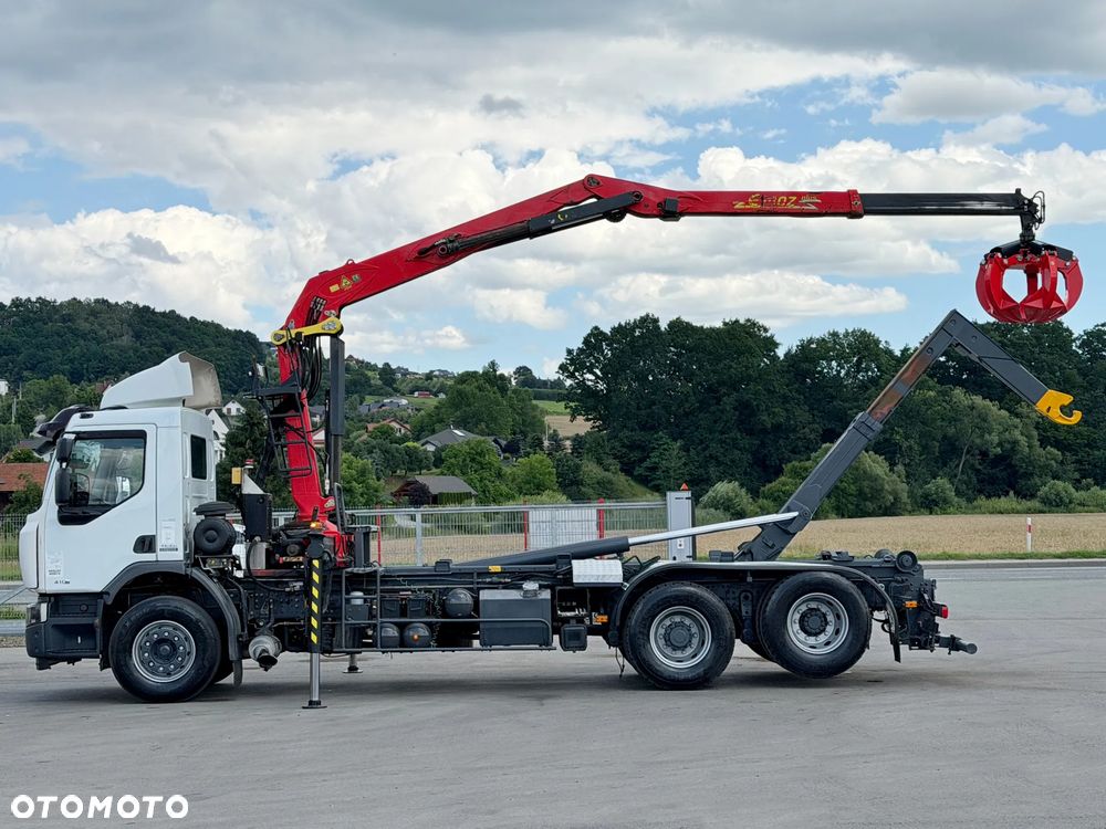 Renault PREMIUM 410 * HAKOWIEC 5,05 m * EPSILON PALFINGER + PILOT * STAN BDB - 6