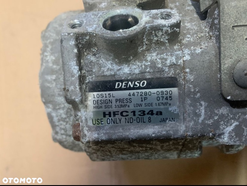 447280-0930 kompresor sprężarka klimatyzacji ubaru legacy V outback IV - 3