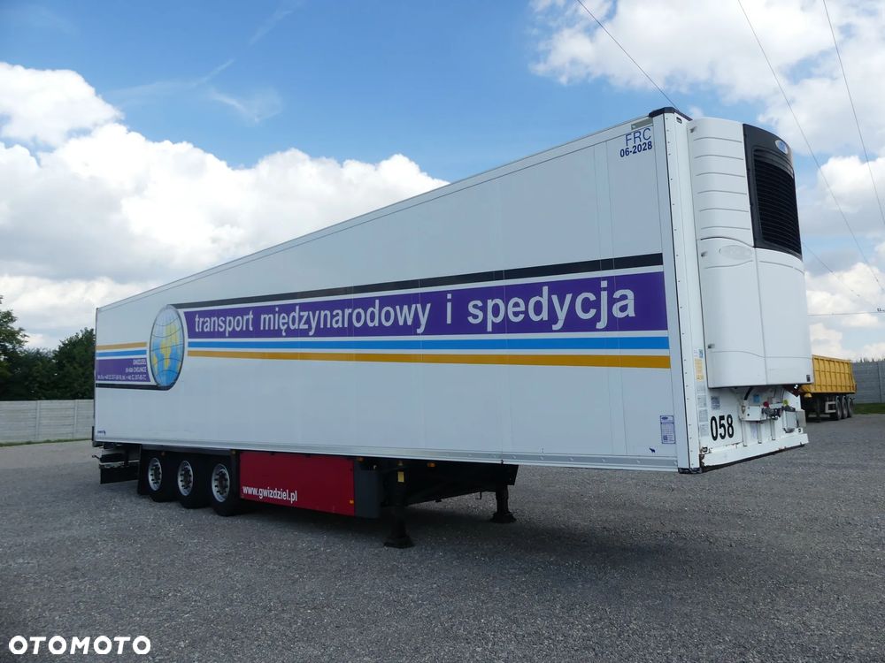 Schmitz Cargobull CHŁODNIA / DOPPELSTOCK / OŚ PODNOSZONA / 5800 MTH / - 10