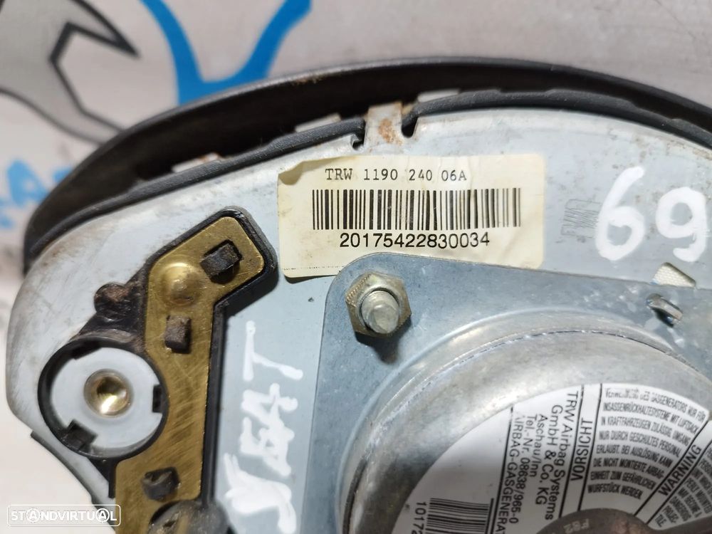 AIRBAG VOLANTE GUIADOR SEAT IBIZA II 2 MK2 6K1 6K2 6K1953511FKZ 6K1953511F 6K1953511 - 6