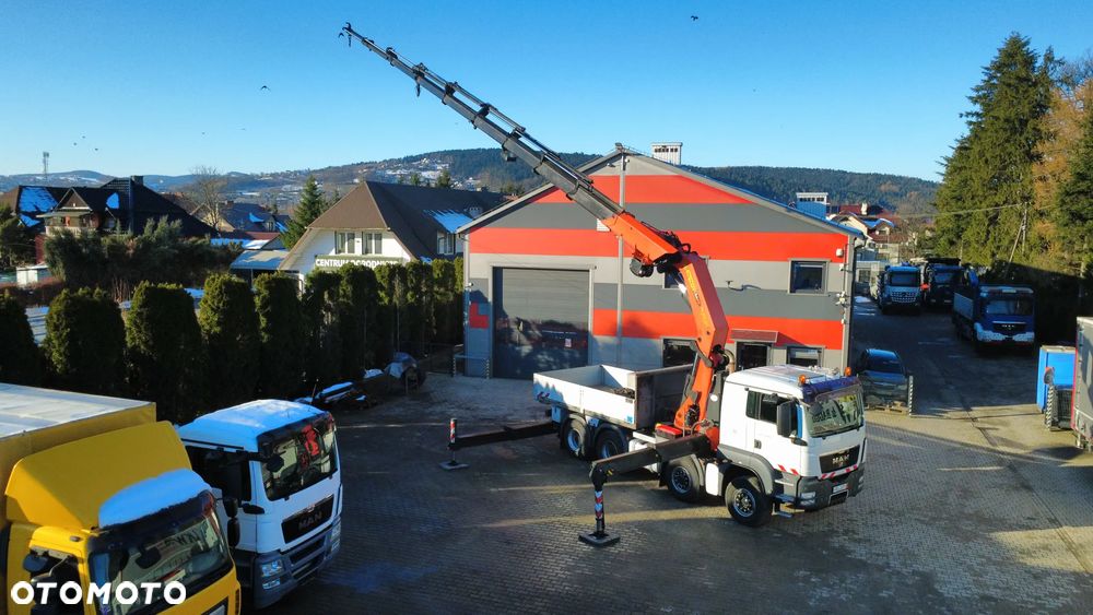 MAN TGS 35.480 / 8x6 H/ Skrzynia+Palfinger PK 85002 / Pilot/ Sprowadzony z Niemiec ! Stan wzorowy ! - 2