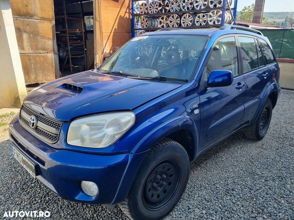 Aripa Dreapta Fata Toyota RAV 4 II 2000 - 2006 4 Usi ALBASTRU (1063) Ruginita - 6