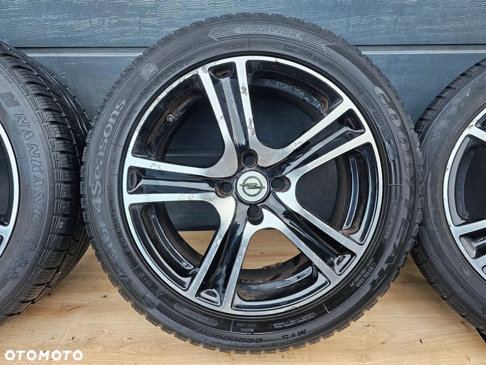 KOŁA FELGI ALUMINIOWE OPONY OPEL ASTRA H, CORSA D, CORSA E, 17" 4x100 ET35 7,5JX17H2 - 7