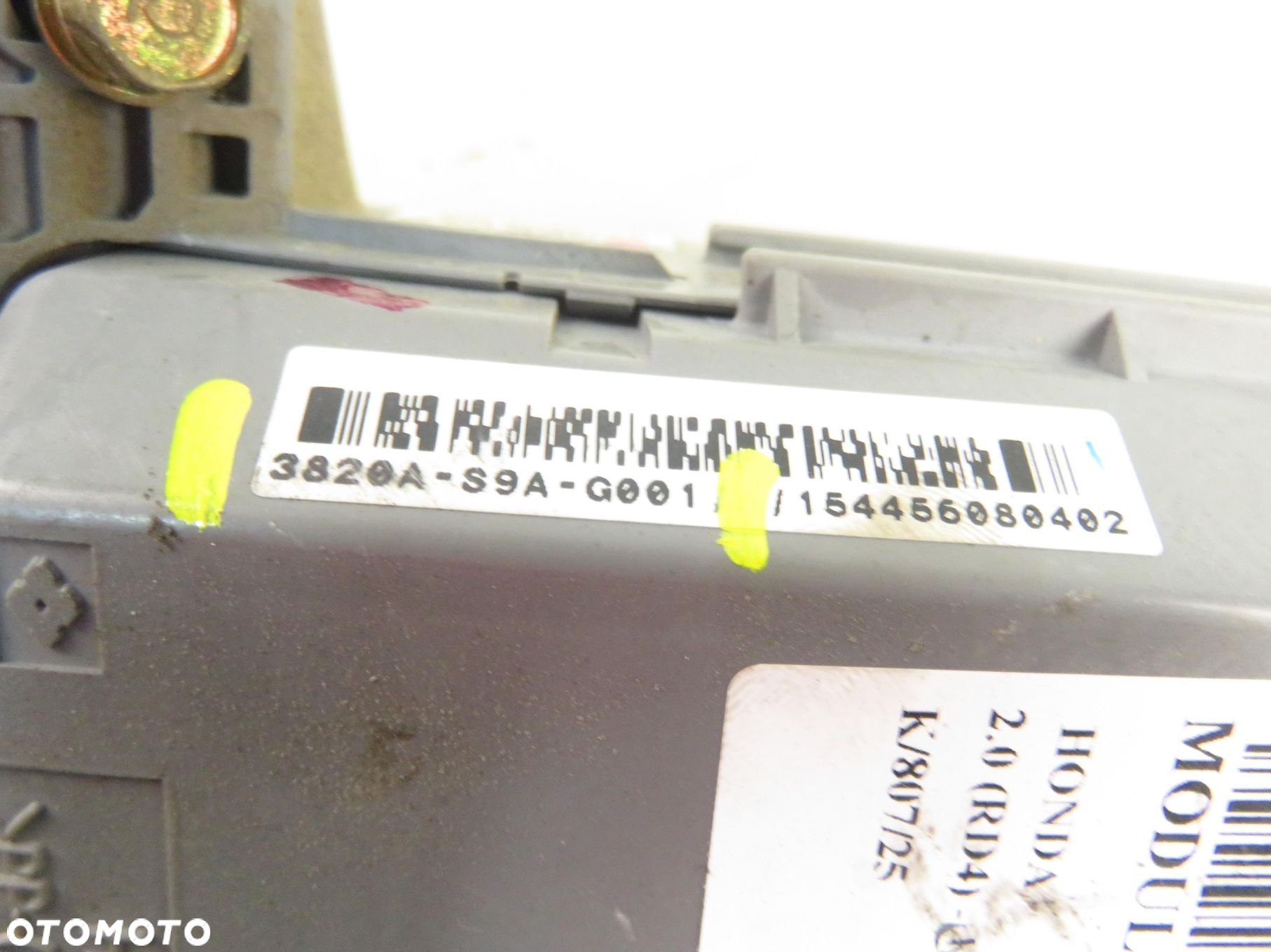 BSI HONDA CR-V II (RD_) 2.0 (RD4) - K20A4 3820AS9A 3820AS9AG001 - 4