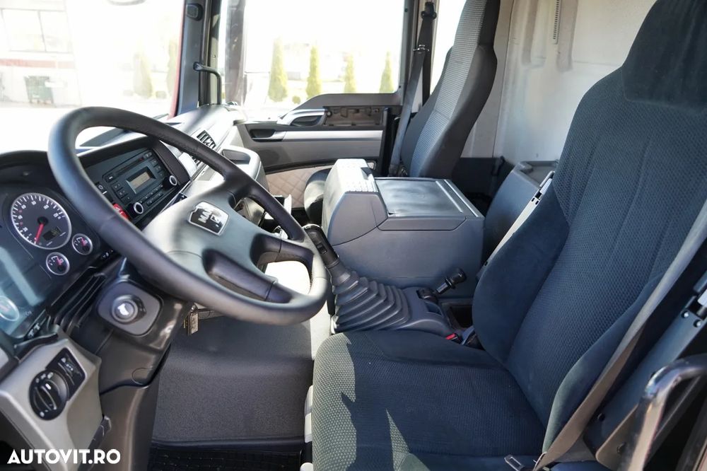 MAN TGS 33.400 / 6x4 / BASCUNĂ CU 2 LATE / BASCUNĂ HIDROBRATĂ + HDS PALFINGER PK 15500 / PILOT / MANUALĂ - 25