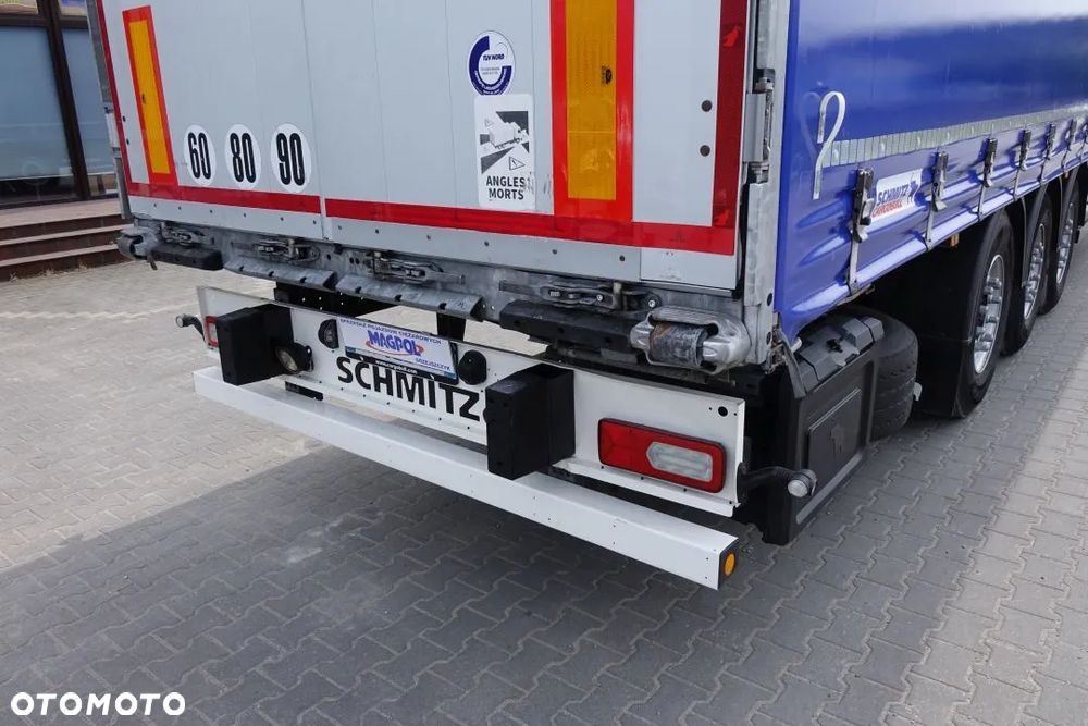 Schmitz Cargobull FIRANKA / STANDARD / OSIE SCHMITZ / NOWE PLANDEKI / OCYNK/ KOSZ I KOŁO ZAPASOWE / - 13