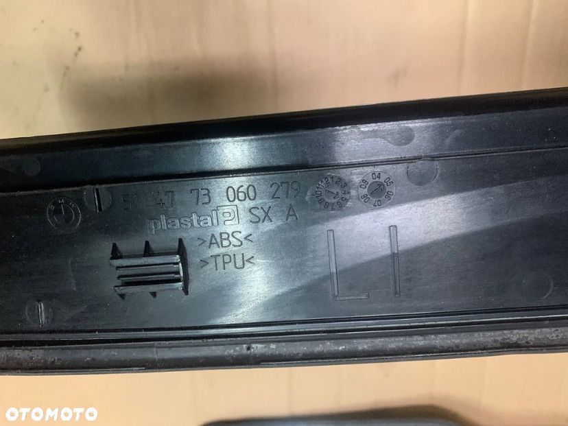 Listwa progowa przód tył lewa prawa bmw 3 e90 e91 - 4