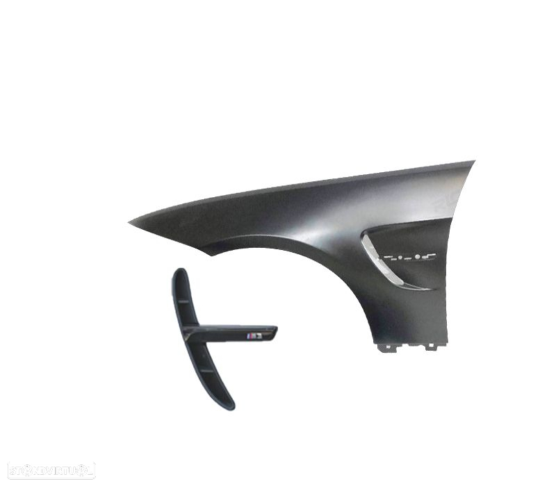 GUARDA-LAMAS ESQ BMW E90 E91 05-12 LOOK M3 F80 - 2