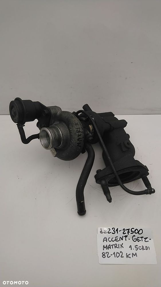 TURBINA 1.5 CRDI 80KM 82KM ACCENT GETZ MATRIX 28231-27500 - 3