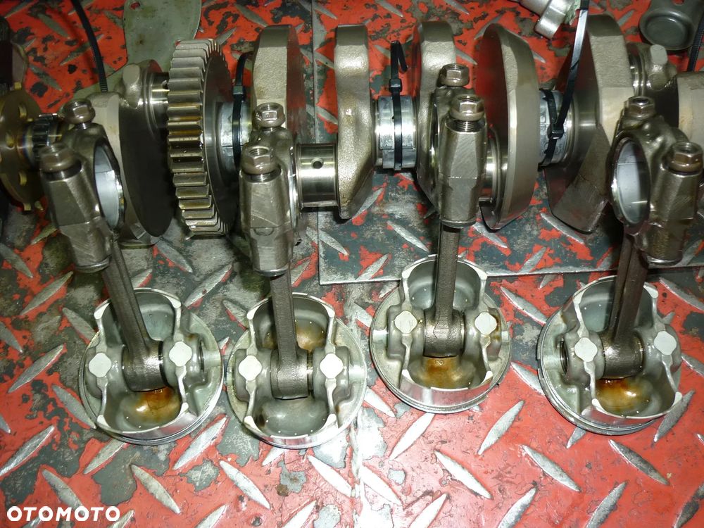 Wał korbowy korbowody panewki tłoki yamaha R6 1998-2002 - 8