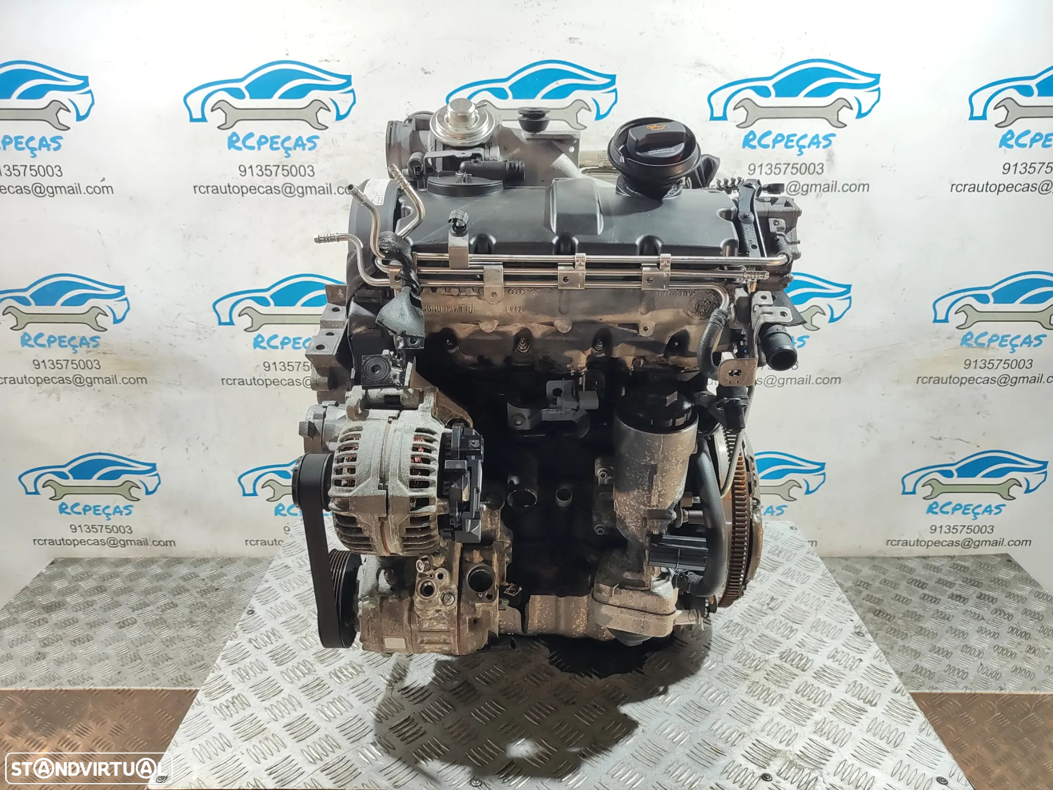 Motor Completo VW Volkswagen Touran 1T 1.9 TDI 8v 100cv AVQ - 4