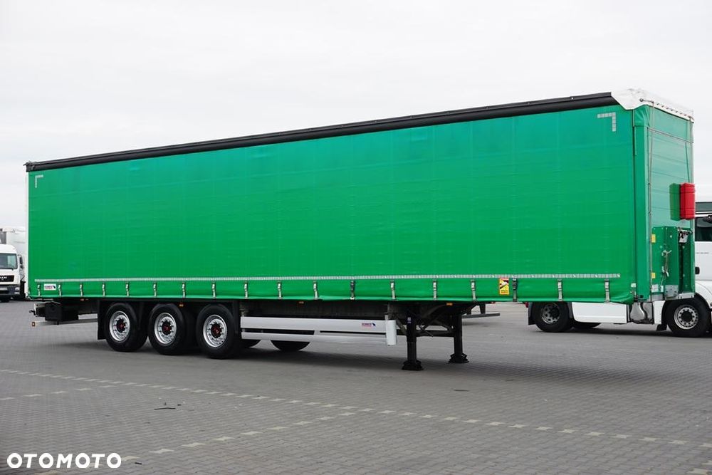Schmitz Cargobull FIRANKA / MULTI LOCK / XL / 2 X OŚ PODNOSZONA - 4