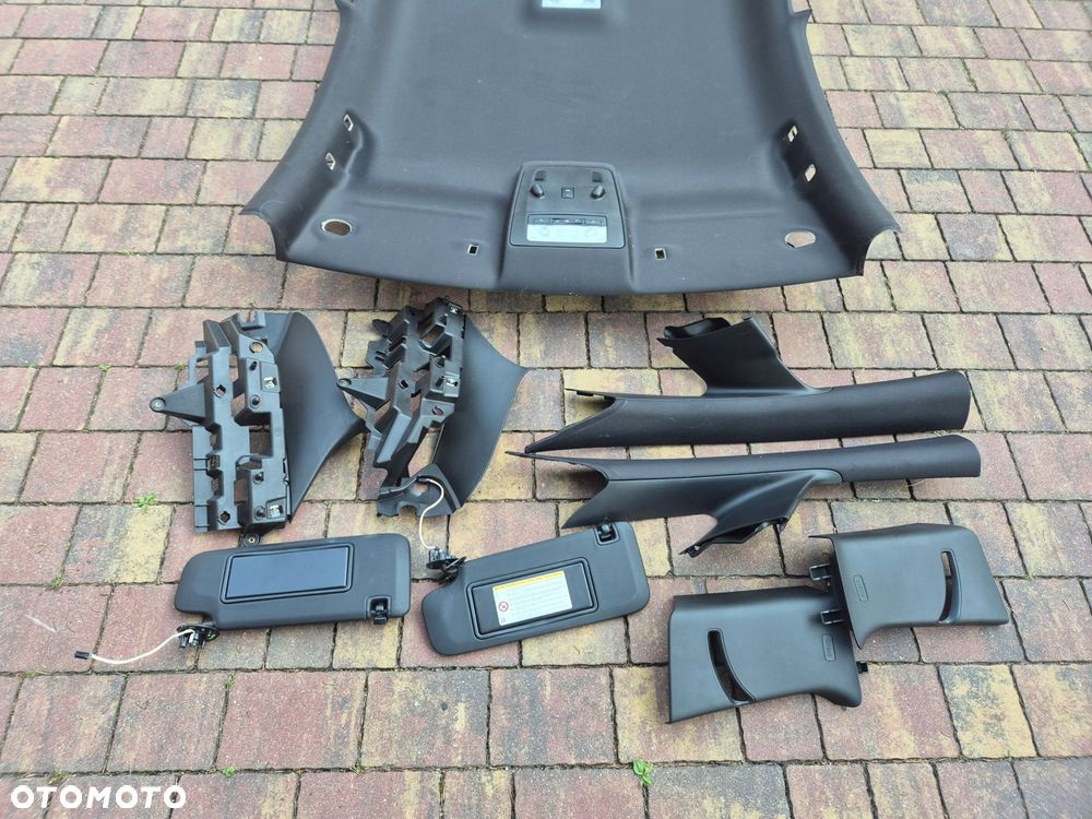 podsufitka czarna komplet opel astra j opc - 4