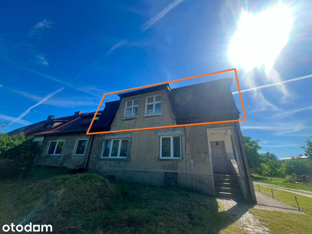 Płotno – Mieszkanie 72,50 m² |500 m² ogród |piwnica 34 m² | pom. gosp.