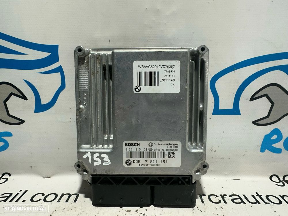 .Centralina Original Motor Bosch BMW 3.0 30D 25D 306D3 M57N2 M57D30 7 811 151 / 0 281 015 130 - 3