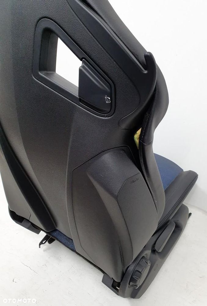 FOTEL PASAŻERA PRAWY PRZÓD SKÓRA RECARO OPC KUBEŁKOWY OPEL CORSA D 3D EURO - 8