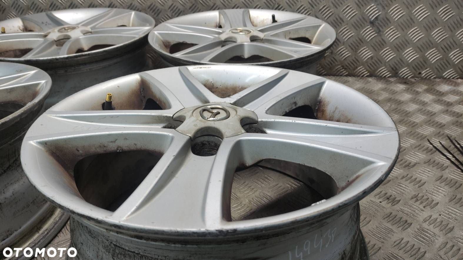 FELGA ALUMINIOWA 4 SZT MAZDA 16X7J ET55 5X114,3 - 10