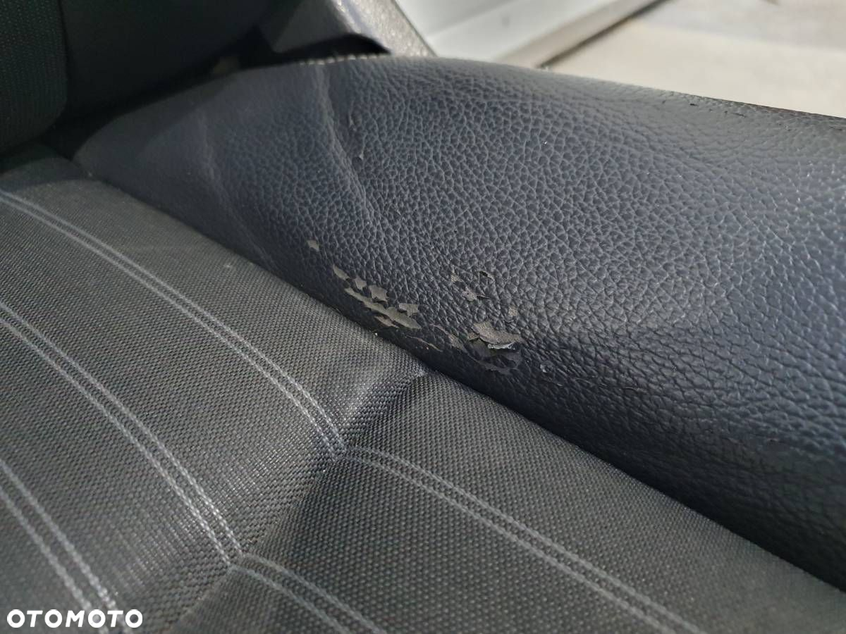 FOTELE KANAPA BOCZKI KOMPLET PÓŁ SKÓRA CZARNE EU ELEKTRYCZNE MERCEDES W246 - 11