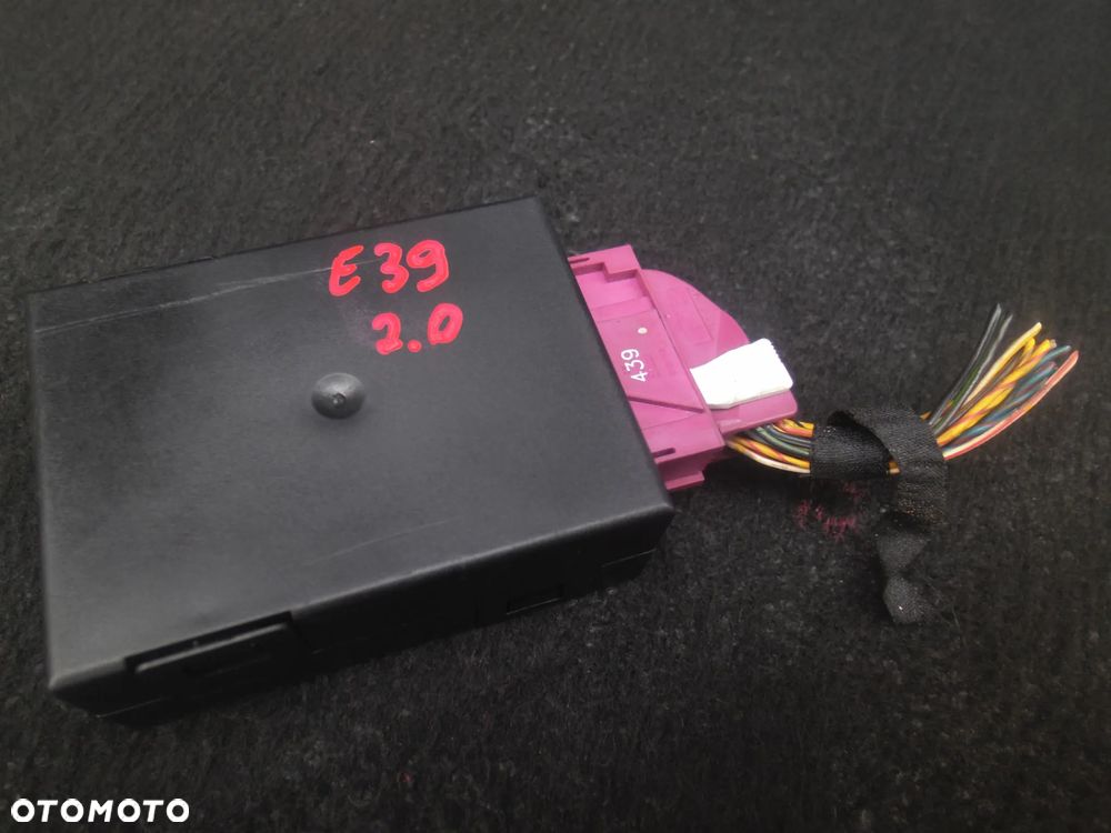BMW E39 LIFT MODUŁ STEROWNIK ŚWIATEŁ 61358375964 + WTYCZKA - 2