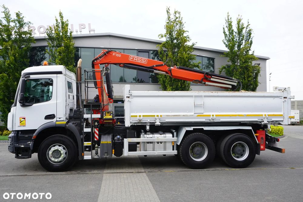Mercedes-Benz Arocs 2636 / 6x4 / HDS Fassi / Wywrotka 3 str / Bortmatic - 12