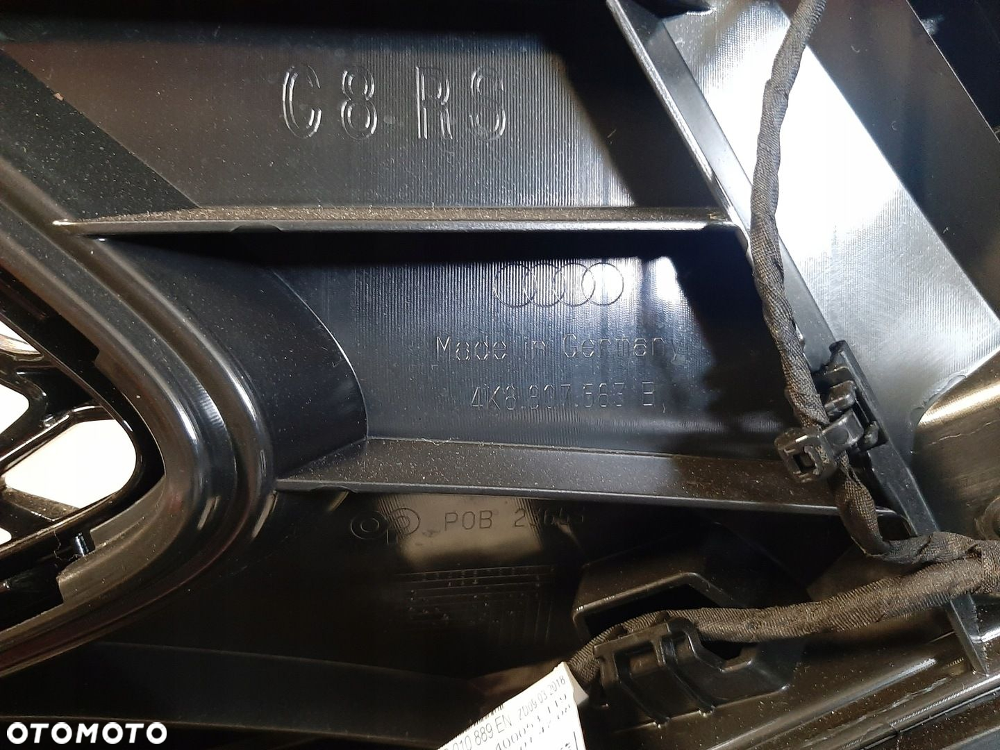 AUDI RS6 RS7 C8 ZDERZAK PRZEDNI KOMPLETNY 4K8807683B 6XPDC XENON KAMERA - 9