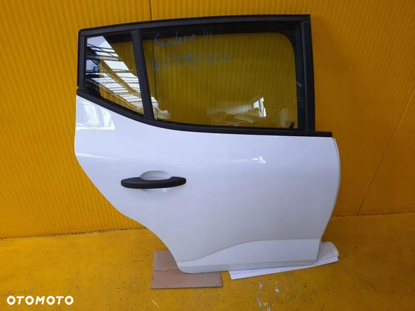 DACIA SANDERO III 21r. DRZWI TYŁ PRAWE KOMPLETNE