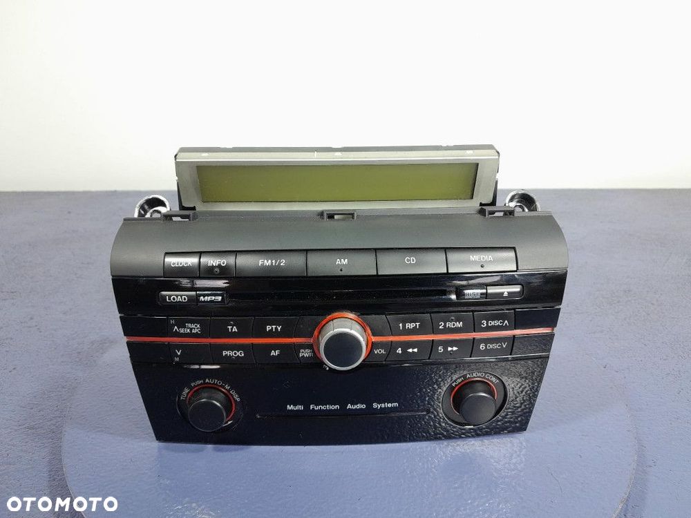 MAZDA 3 BK LIFT RADIO ODTWARZACZ CD BR5K66AR0 - 1