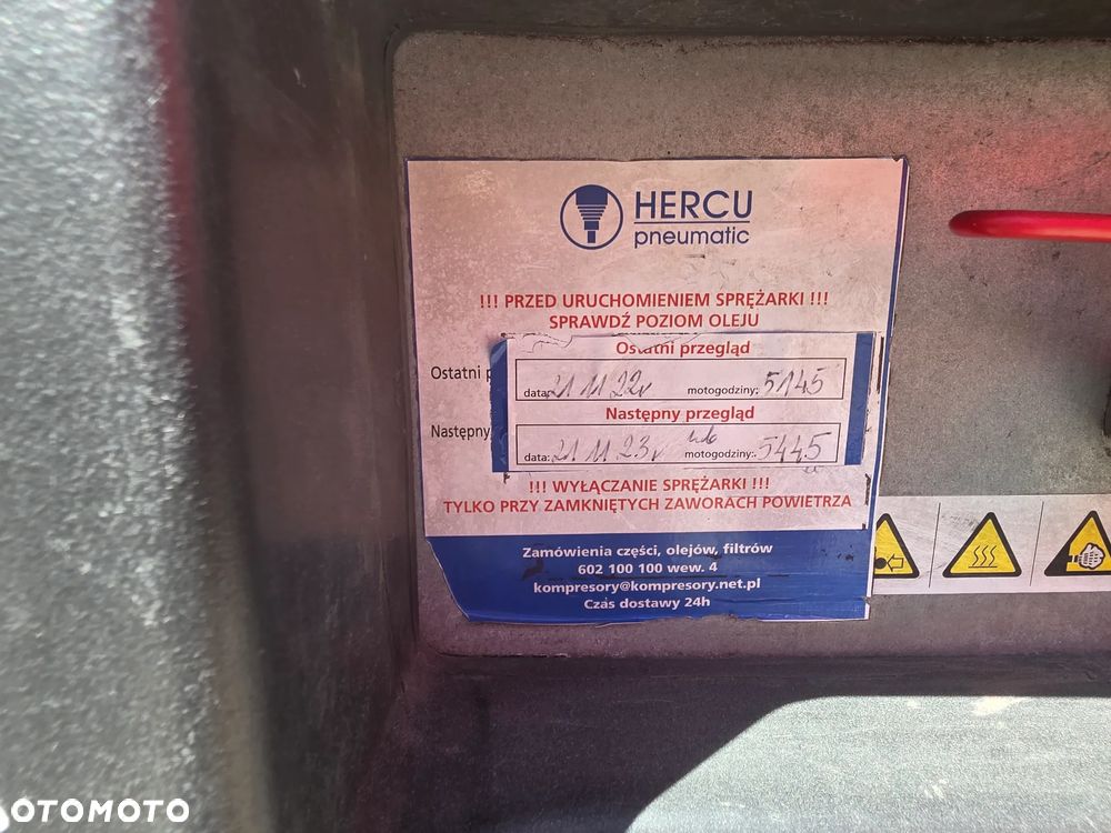 Compair C 50  5 m 3 KOMPRESOR MOBILNY KRAJOWY I WŁAŚCICIEL SERWISOWANY - 15