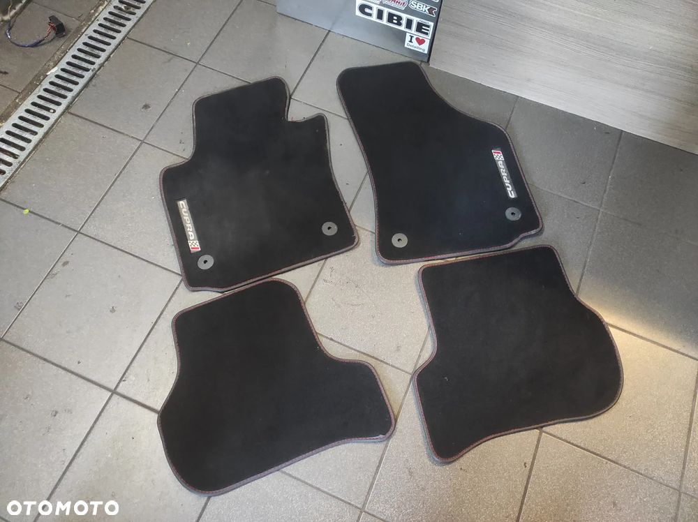 SEAT LEON 2 CUPRA R 1P0 DYWANIKI KOMPLET ORYGINALNE WYSYŁKA !!!! - 1