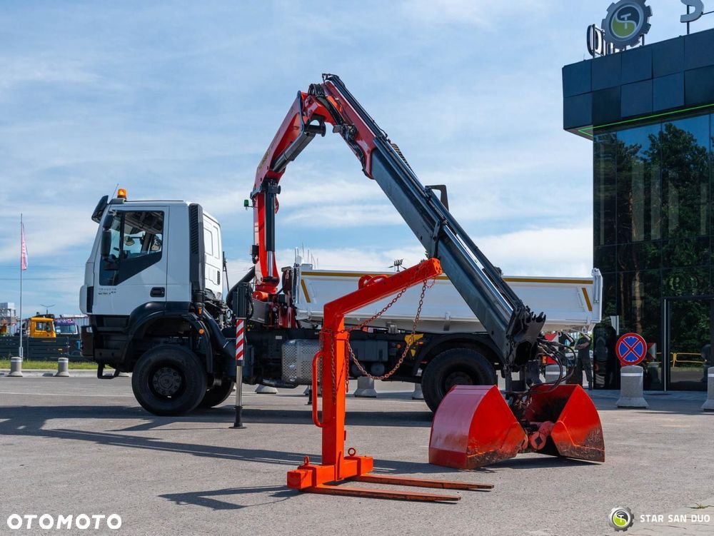 Iveco TRAKKER 450 4x4 Palfinger PK 18002 EH HDS Żuraw Wywrotka Rotator - 4