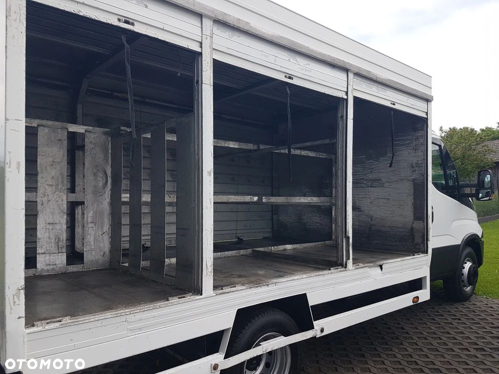 Iveco 70C18 KONTENER ROLETY BOK DO TRANSPORTU WODY 3,66x2,21x1,86 KLIMA DMC 7 TON RAMA DO ZABUDOWY - 30
