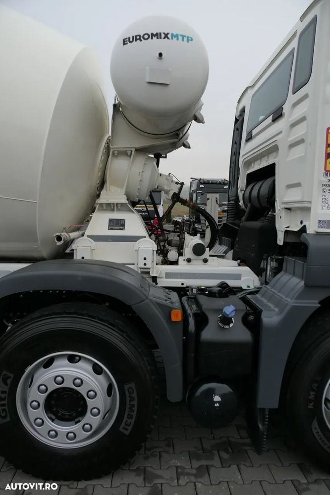 MAN TGS 32.420 / 8x4 / BETONIERĂ / MIXER 9 M3 / EURO 6 - 16