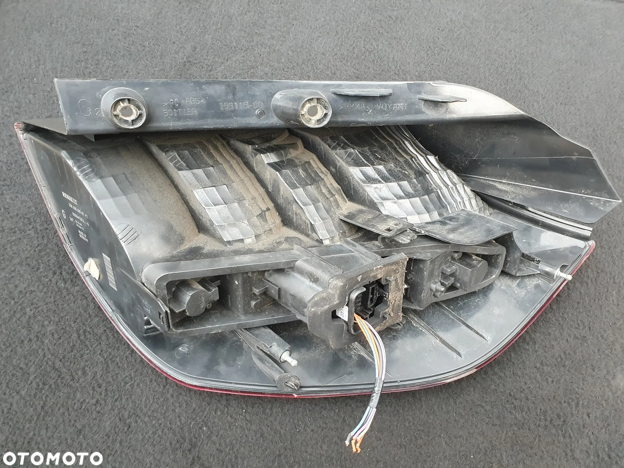 RENAULT SCENIC II LAMPA LEWA TYLNA LEWY TYŁ ORYGINAŁ 8200493374 EUROPA - 3