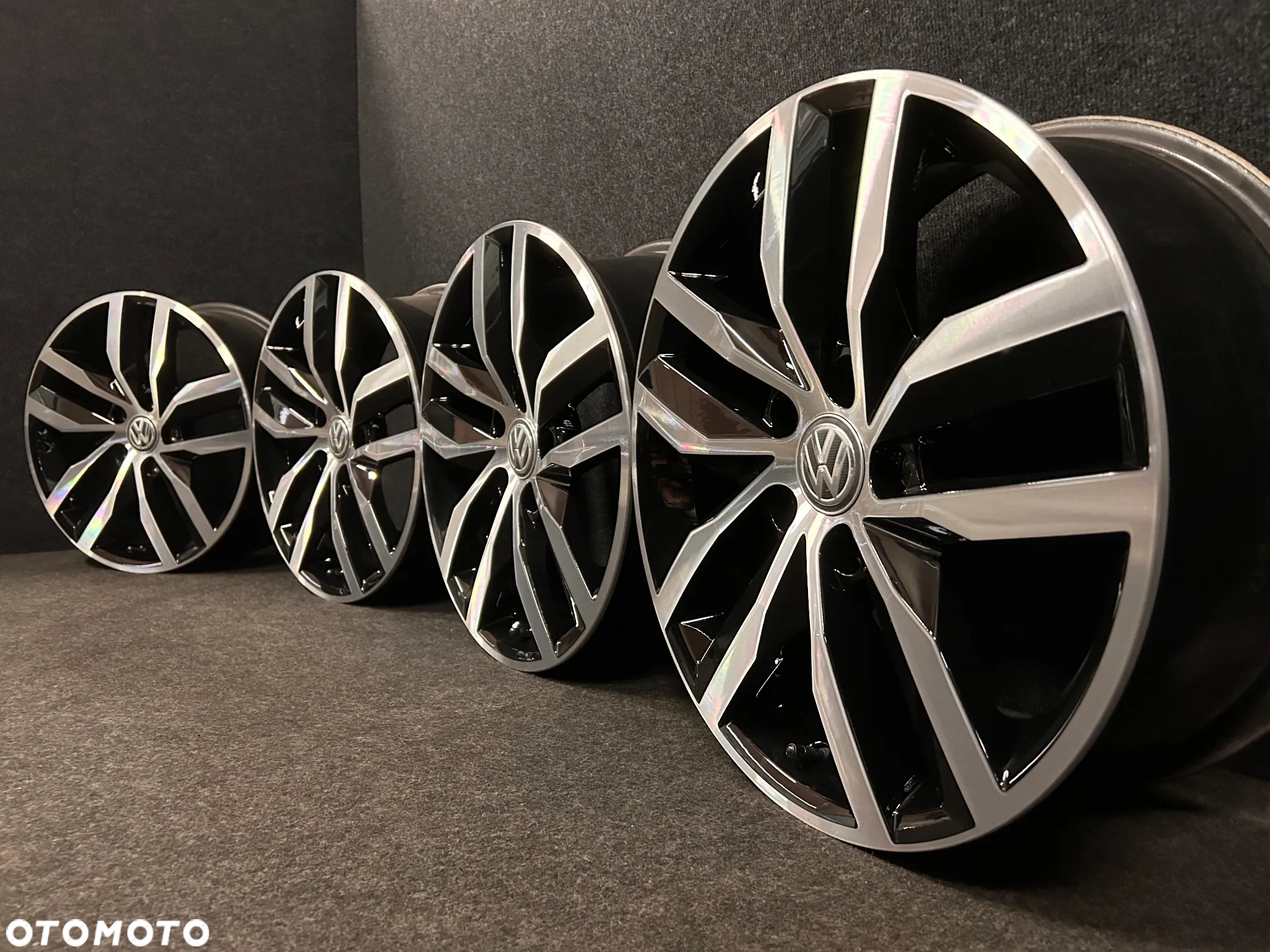 Alufelgi VW Golf 7, Sportsvan, Touran, Caddy 17 cali 5x112 4szt. Ładne! - 3