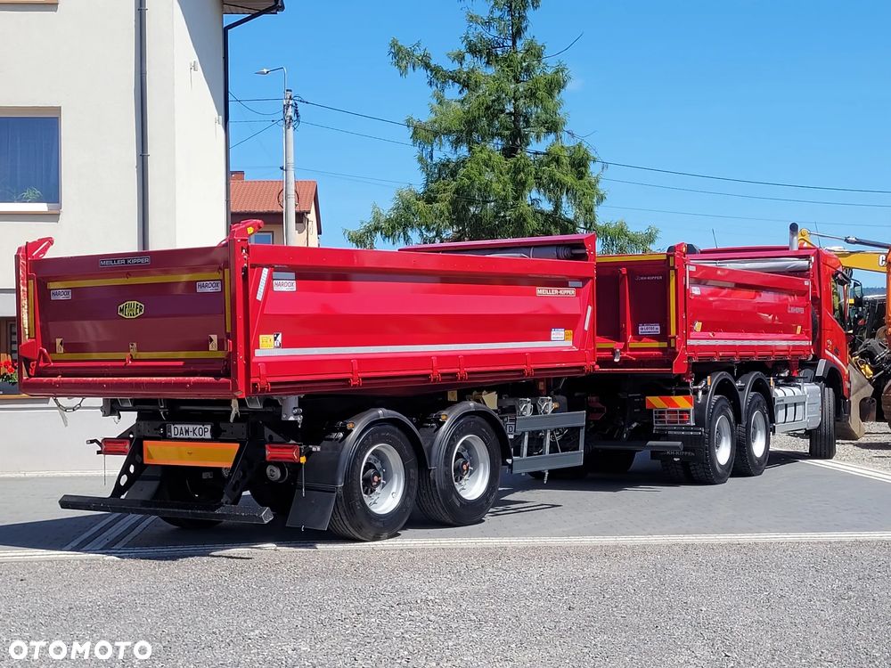 Volvo FMX / 460KM / jak NOWY!! / 59.000km / HYDROBURTA / 6x4 / PRZYCZEPA MEILLER / - 34