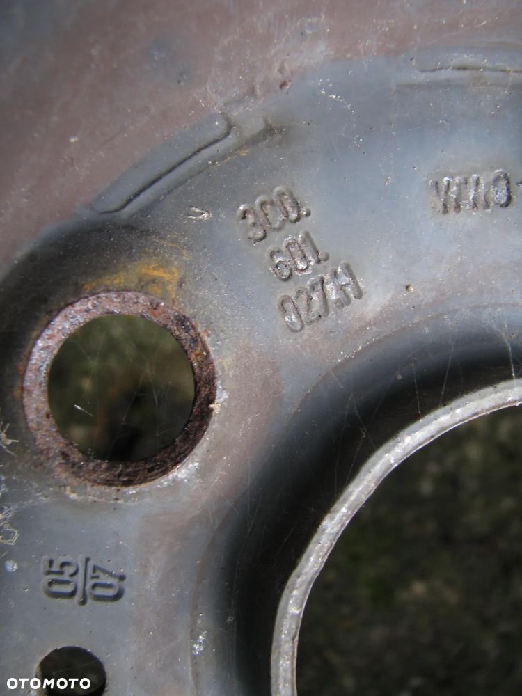 Felga stalowa Volkswagen OE 3C0601027H 6.5" x 16" 5x112 ET 42 - 4