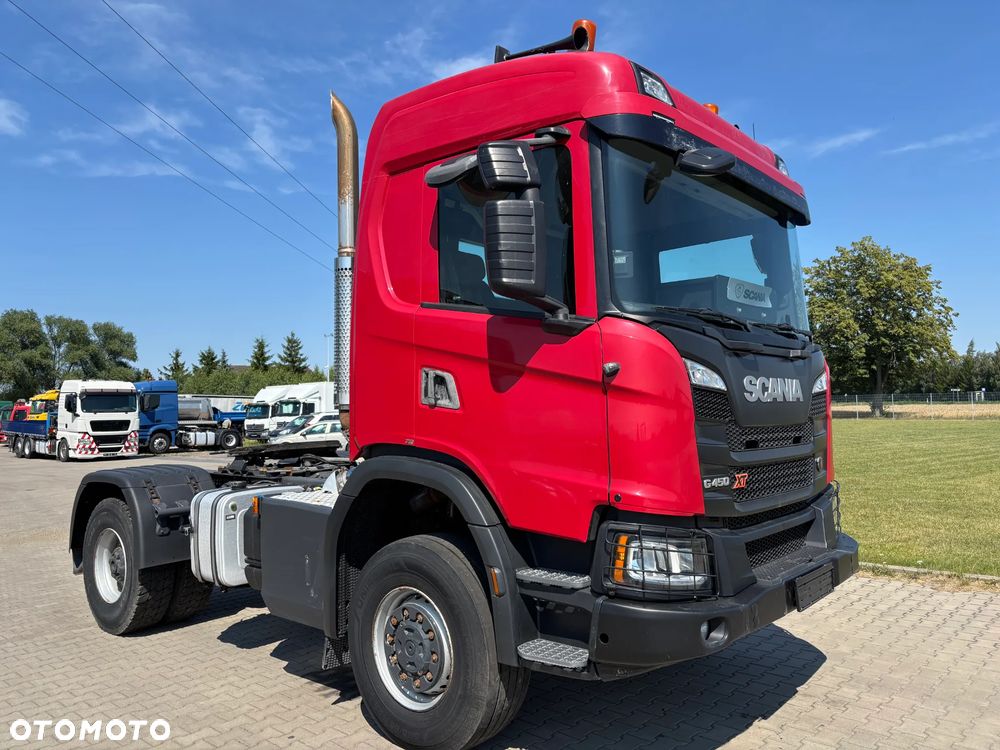 Scania G450 XT 4x4 stały napęd , skrzynia redukcyjna , biegi terenowe , hydraulika do wywrotu, z Niemiec ,opticrusie ze sprzęgłem - 5