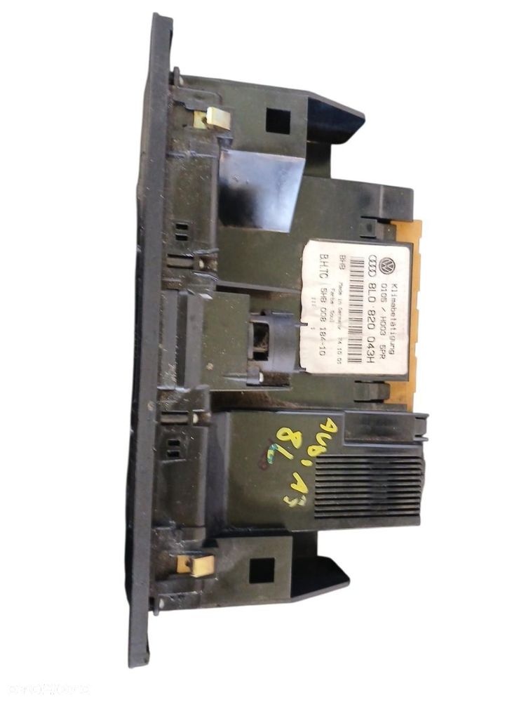 PANEL STEROWANIA KLIMATYZACJĄ AUDI A3 8L 8L0820043H - 2