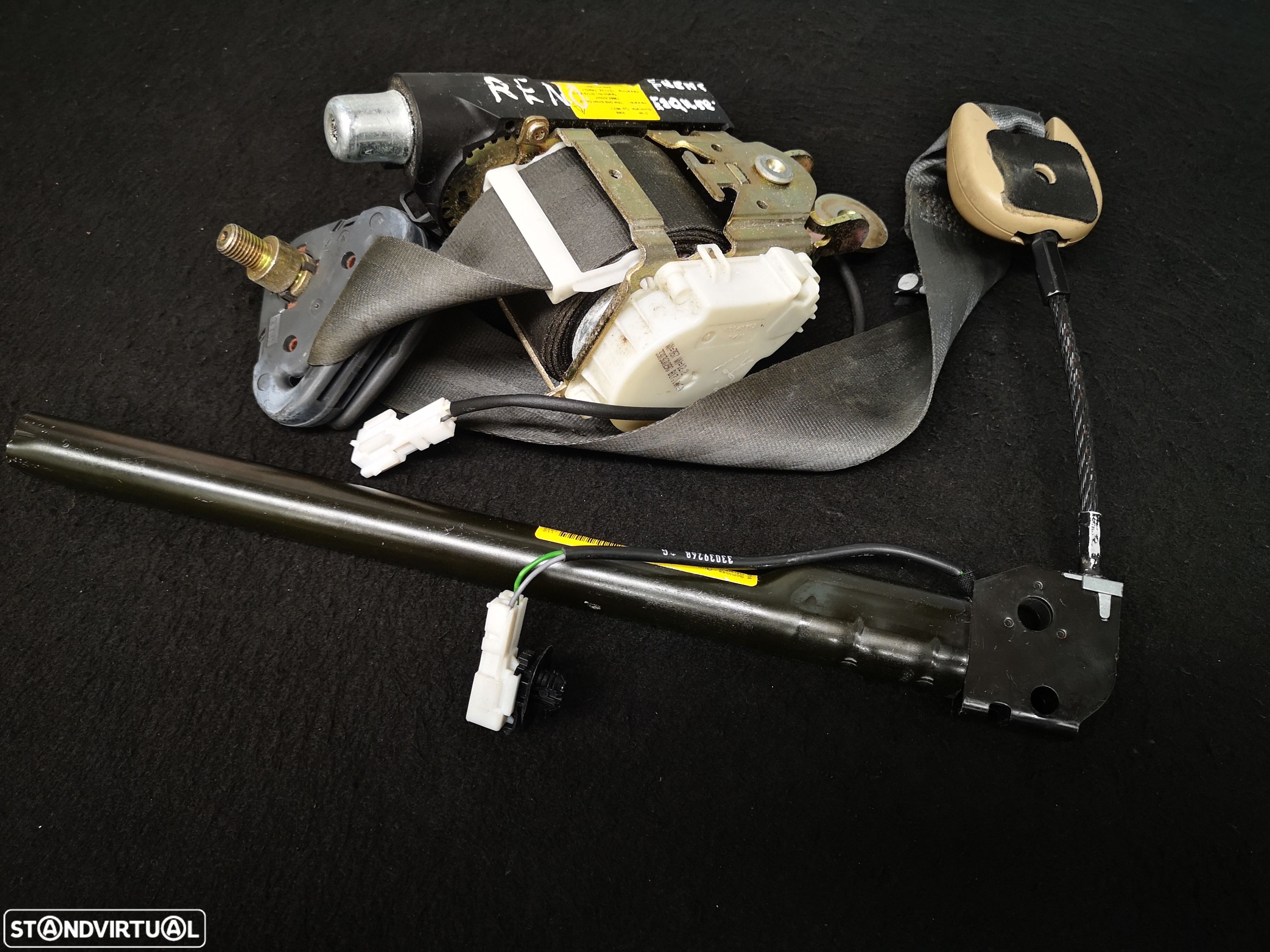 Cinto de Segurança Pre-Tensor frente esquerda Renault Modus 2004+ - 1