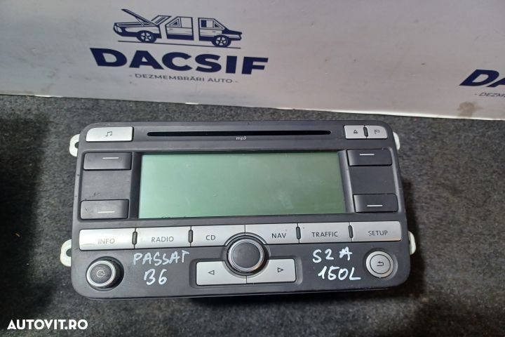 Radio cd 1K0035191D Volkswagen VW Passat B6 [2005 - 2010] Sedan 4-usi - 1