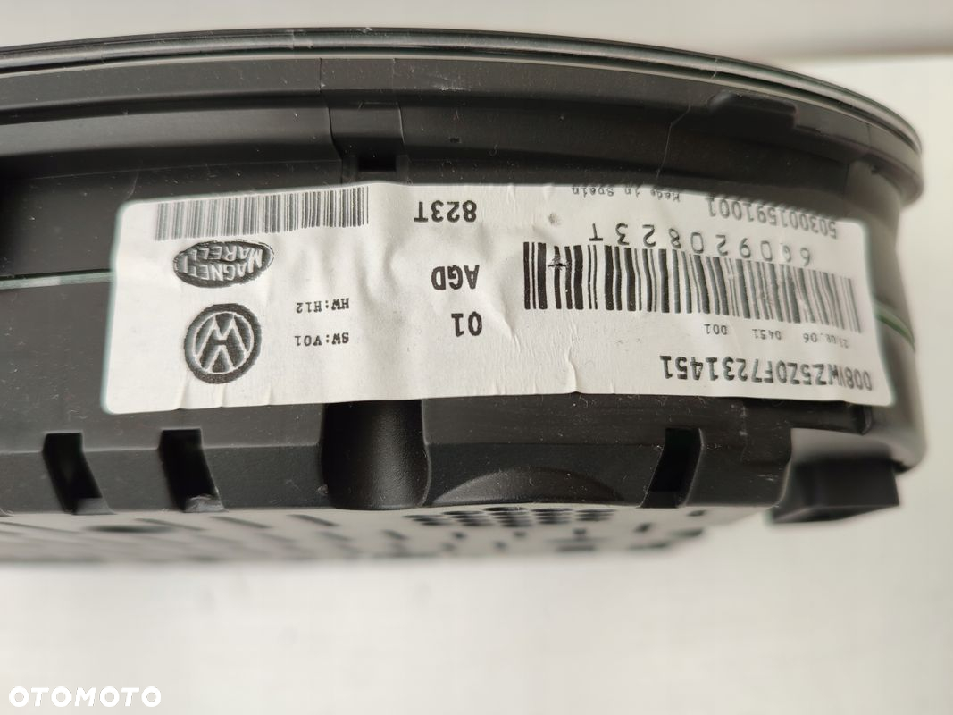 Licznik zegary VW POLO IV 9N LIFT 1.2 12V 6Q0920823T EUROPA - 6